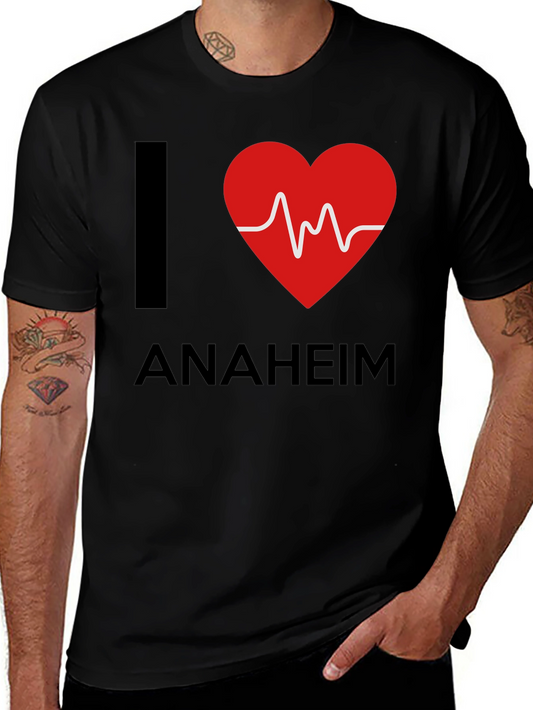 I Heart Anaheim Graphic Tee - City Pride T-Shirt