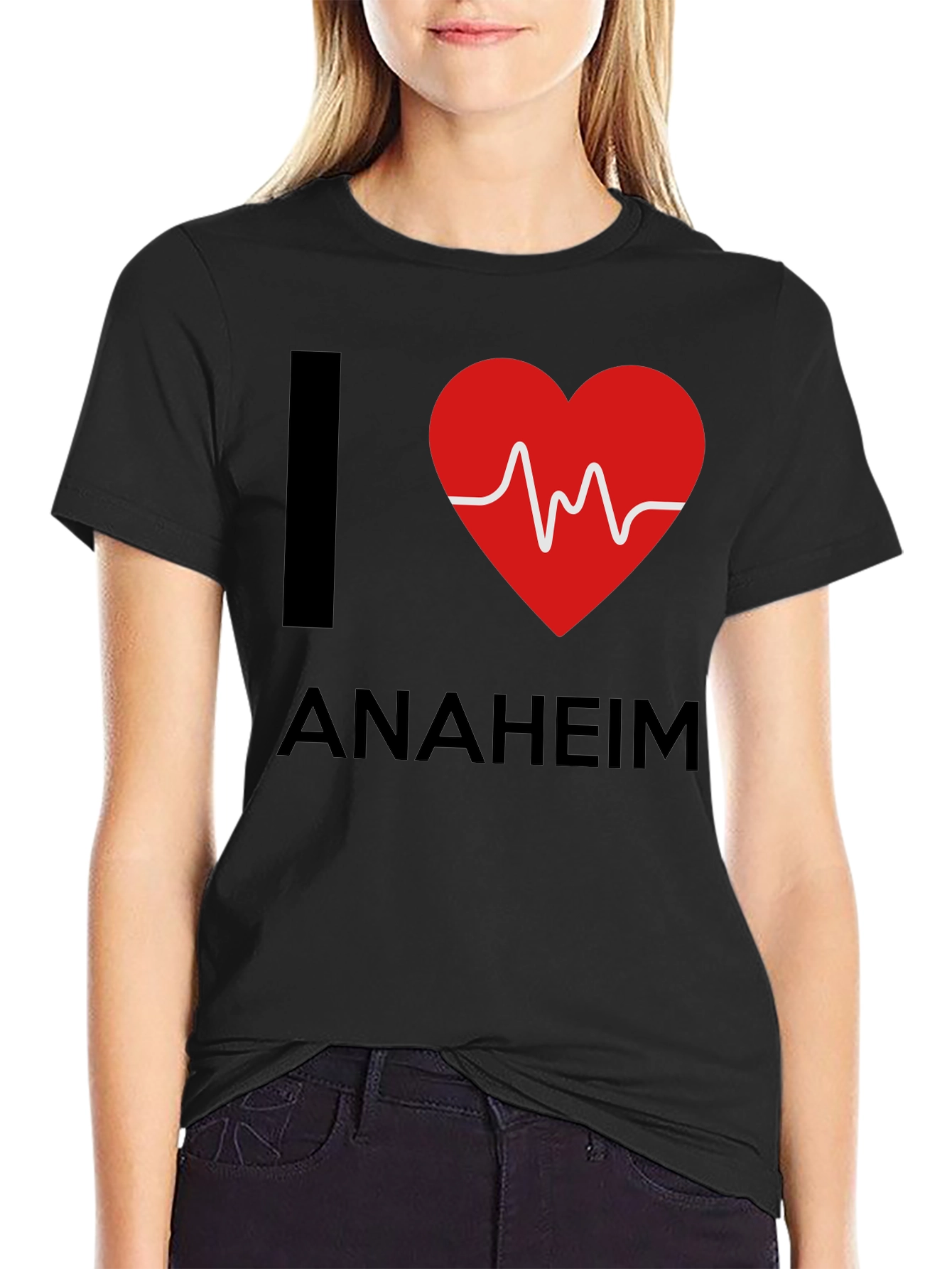 I Heart Anaheim Graphic Tee - City Pride T-Shirt