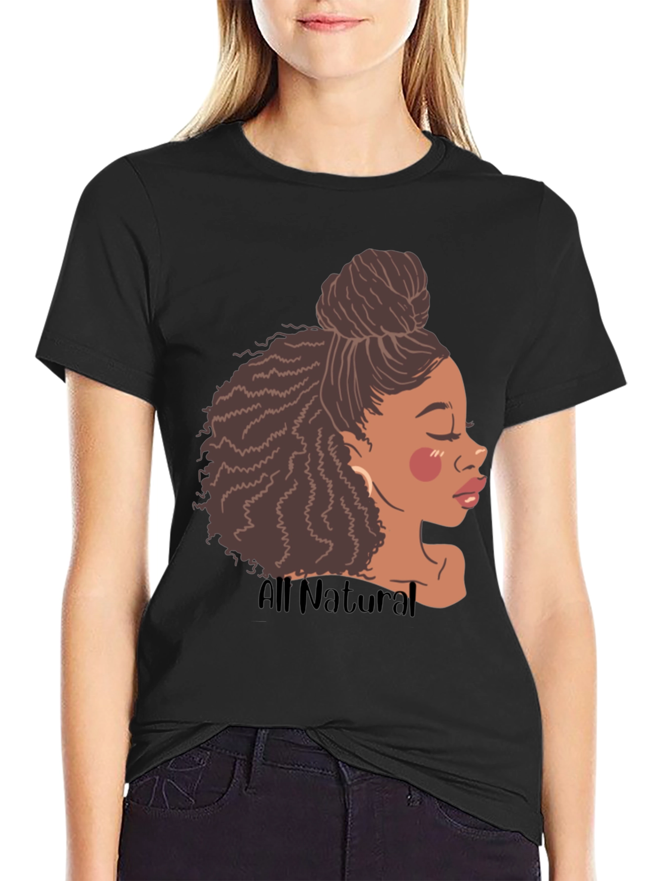 All Natural Woman Graphic T-Shirt