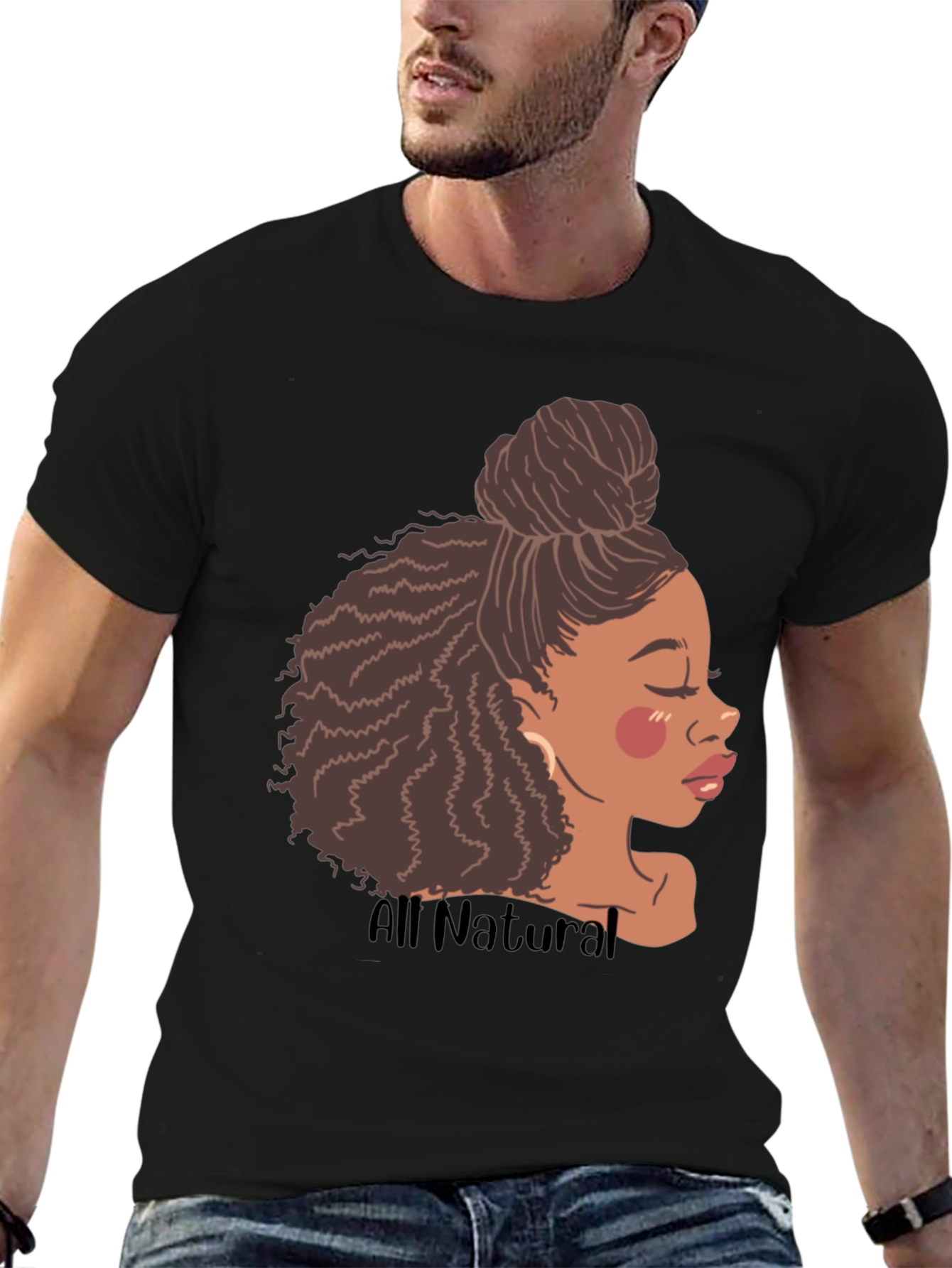 All Natural Woman Graphic T-Shirt