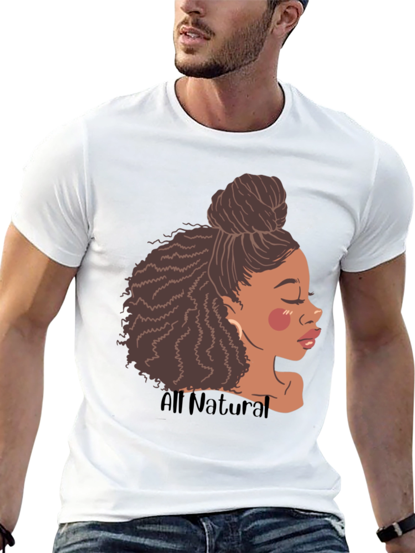 All Natural Woman Graphic T-Shirt