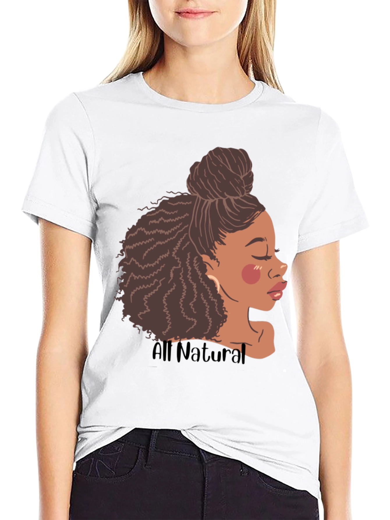 All Natural Woman Graphic T-Shirt