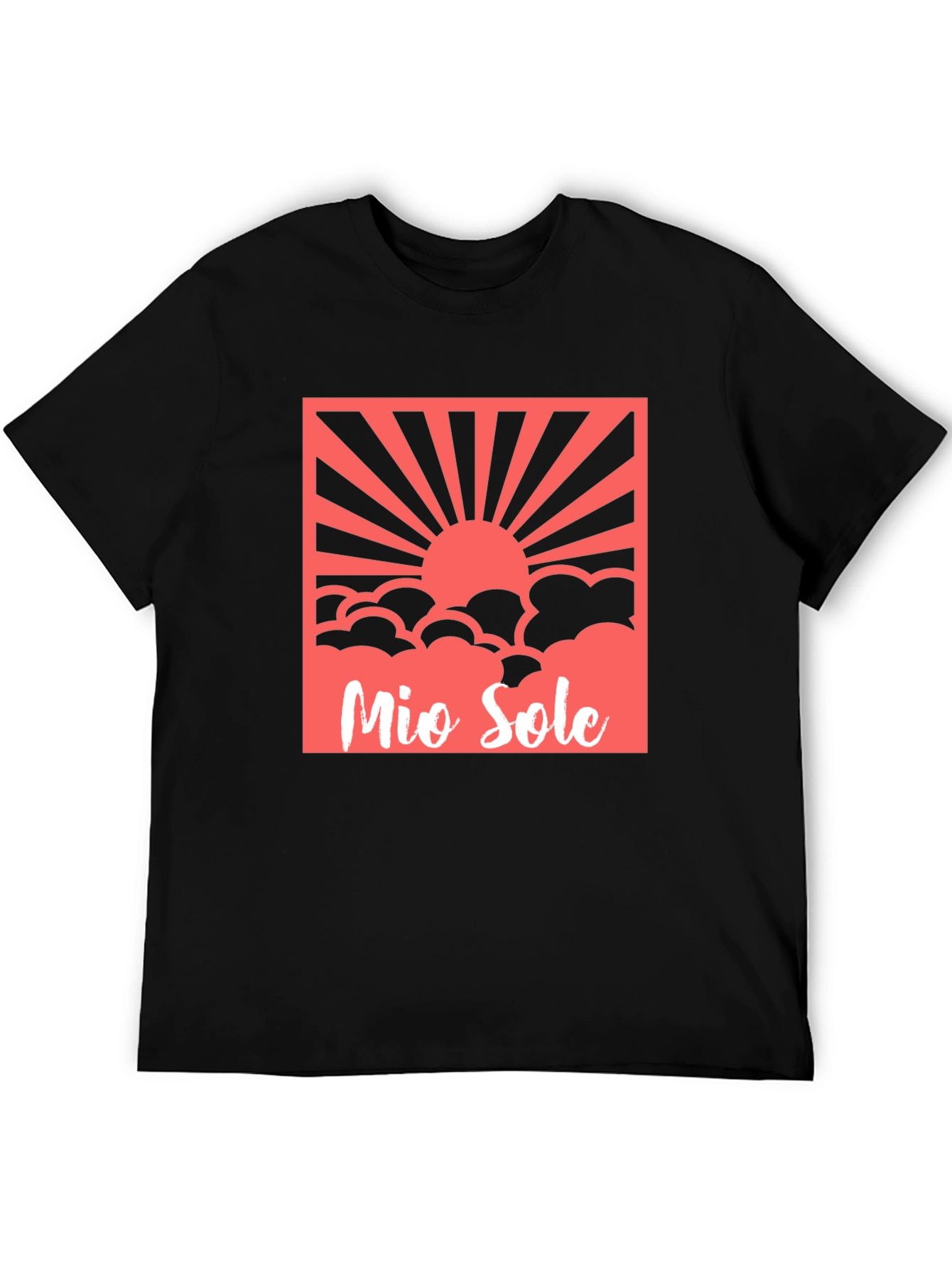 Mio Sole Graphic T-Shirt - Black