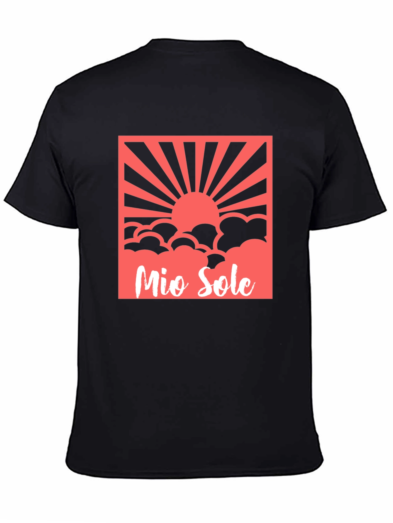 Mio Sole Graphic T-Shirt - Black