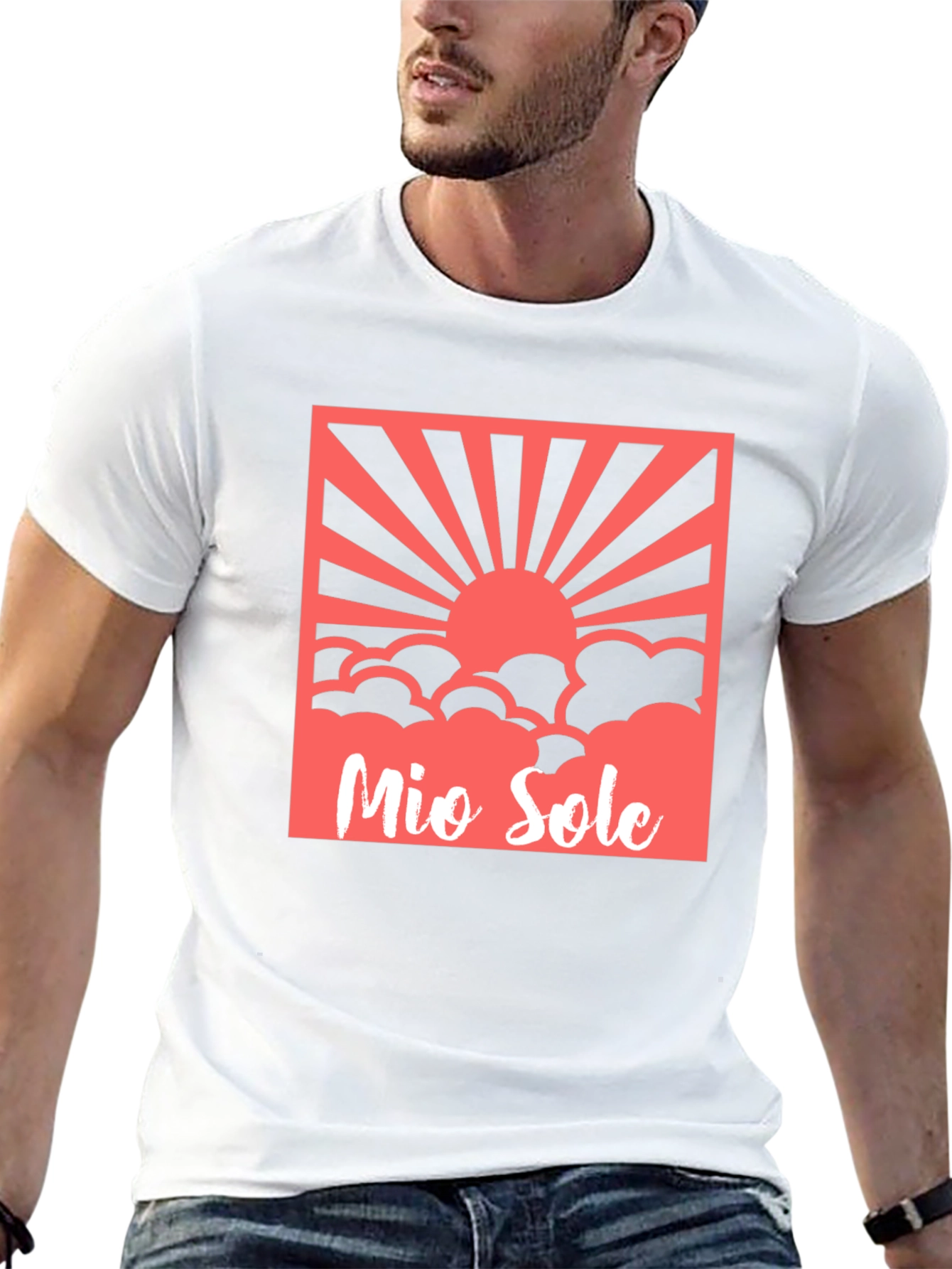 Mio Sole Graphic T-Shirt - Black