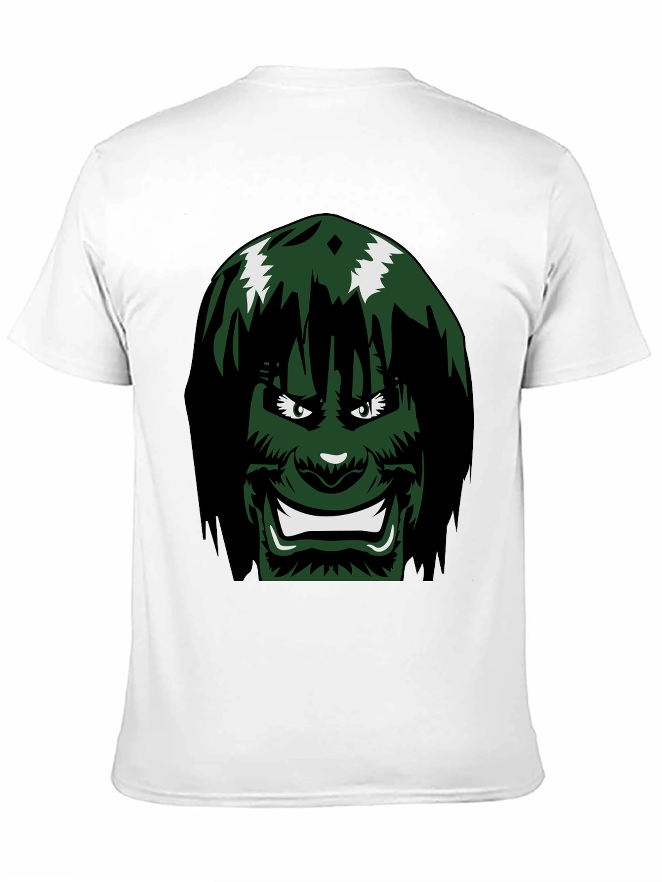 Green Monster Face Graphic Tee