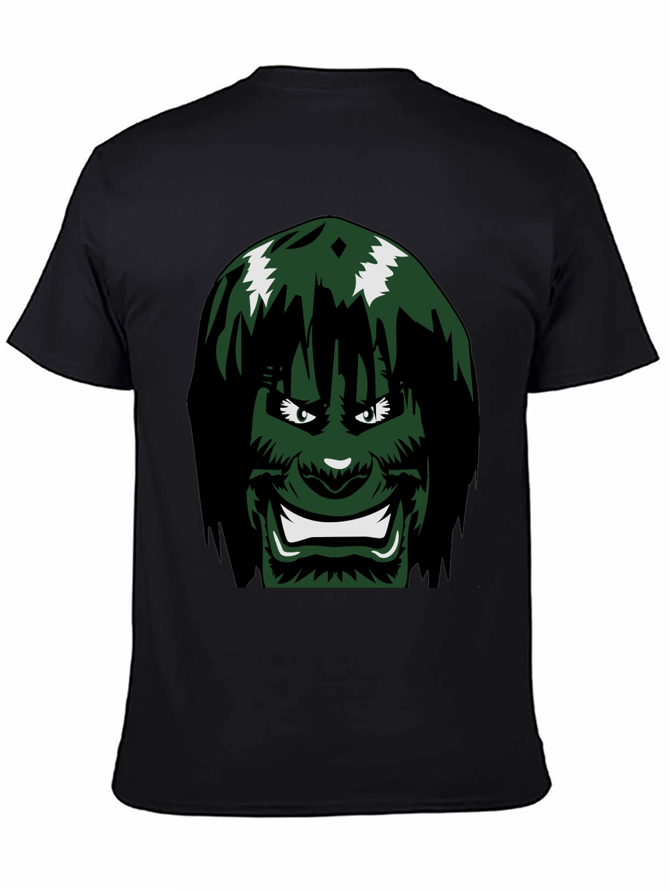 Green Monster Face Graphic Tee