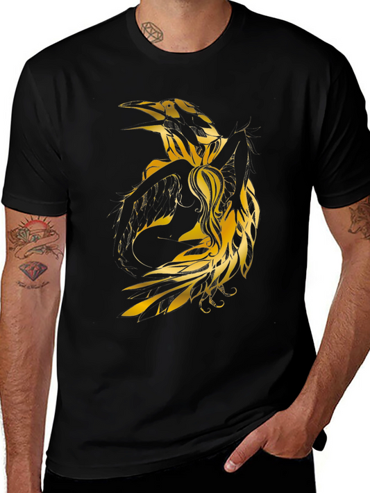 Raven Gold Graphic Tee