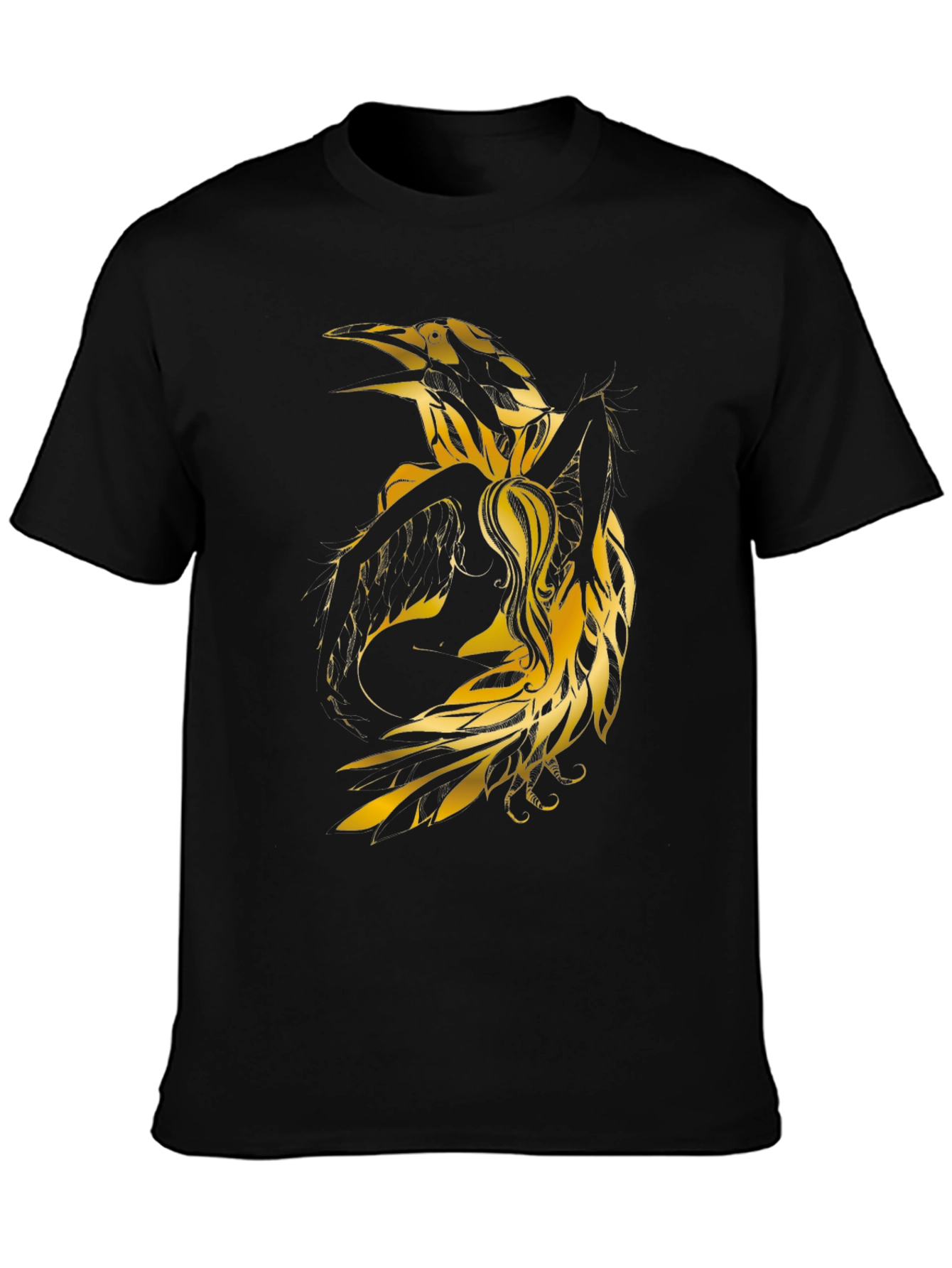 Raven Gold Graphic Tee