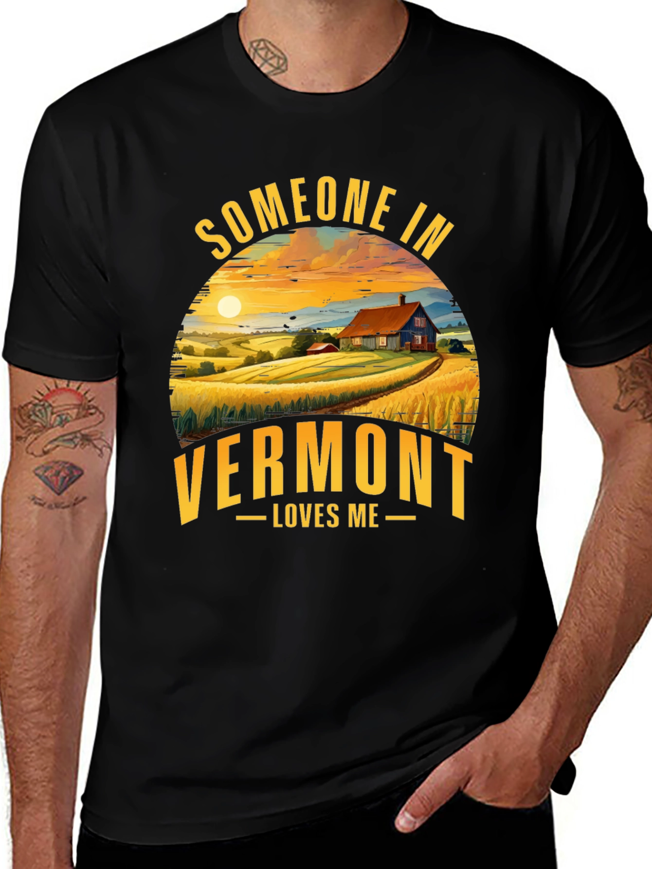Vermont Lover Graphic T-Shirt