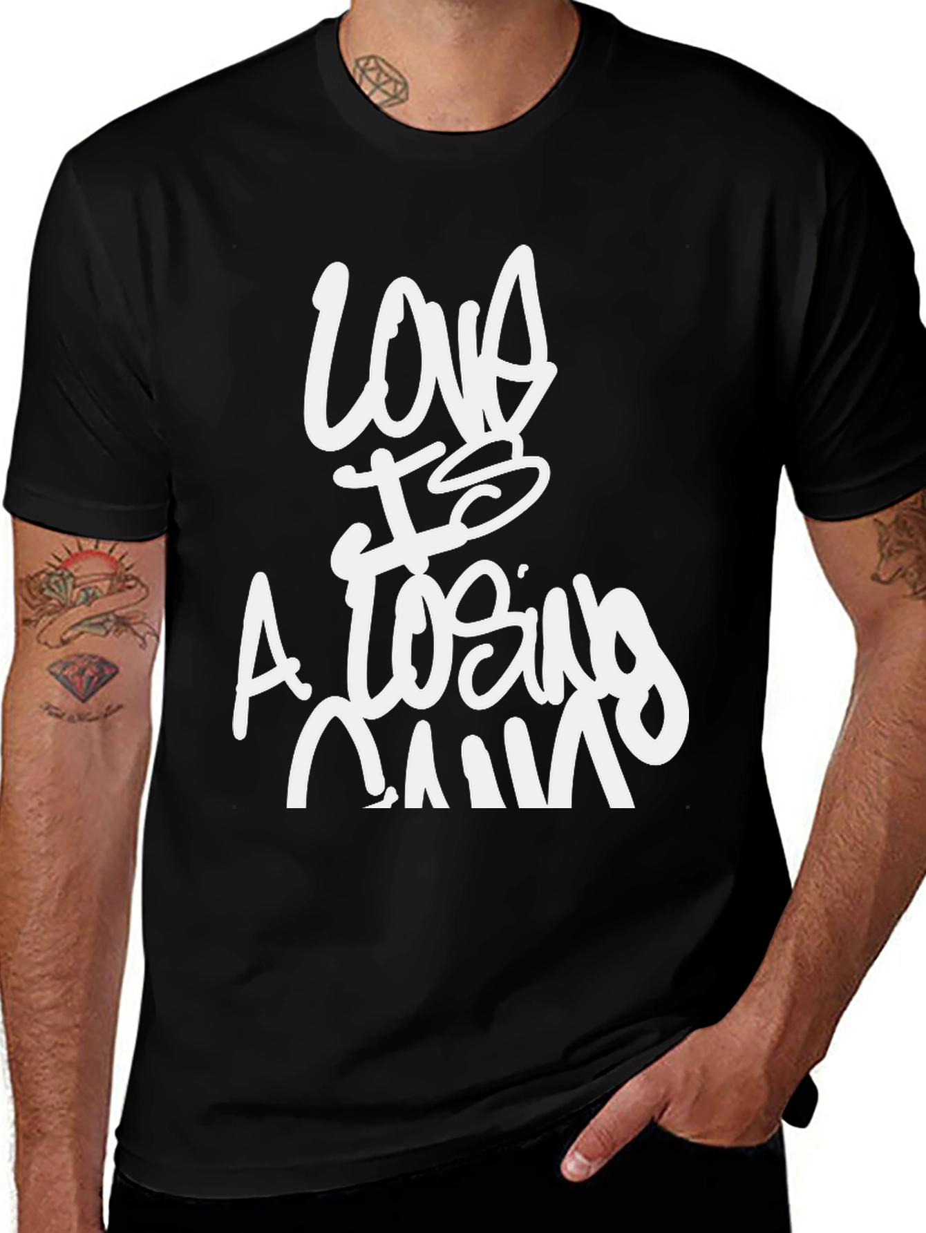 Love Is A Losing Game Graphic Tee