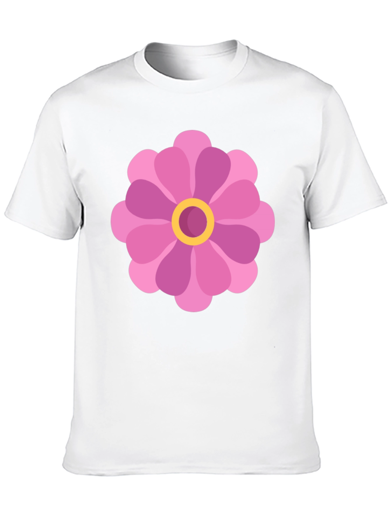 Flower Power Black T-Shirt
