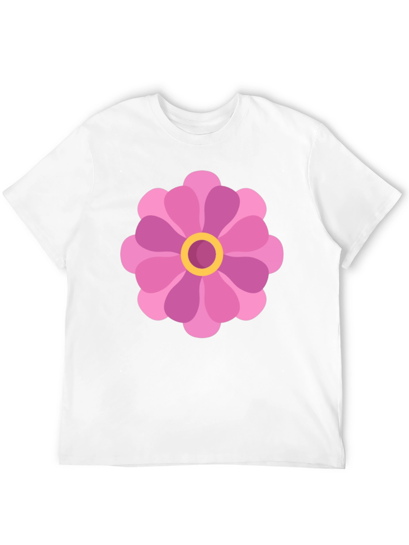 Flower Power Black T-Shirt