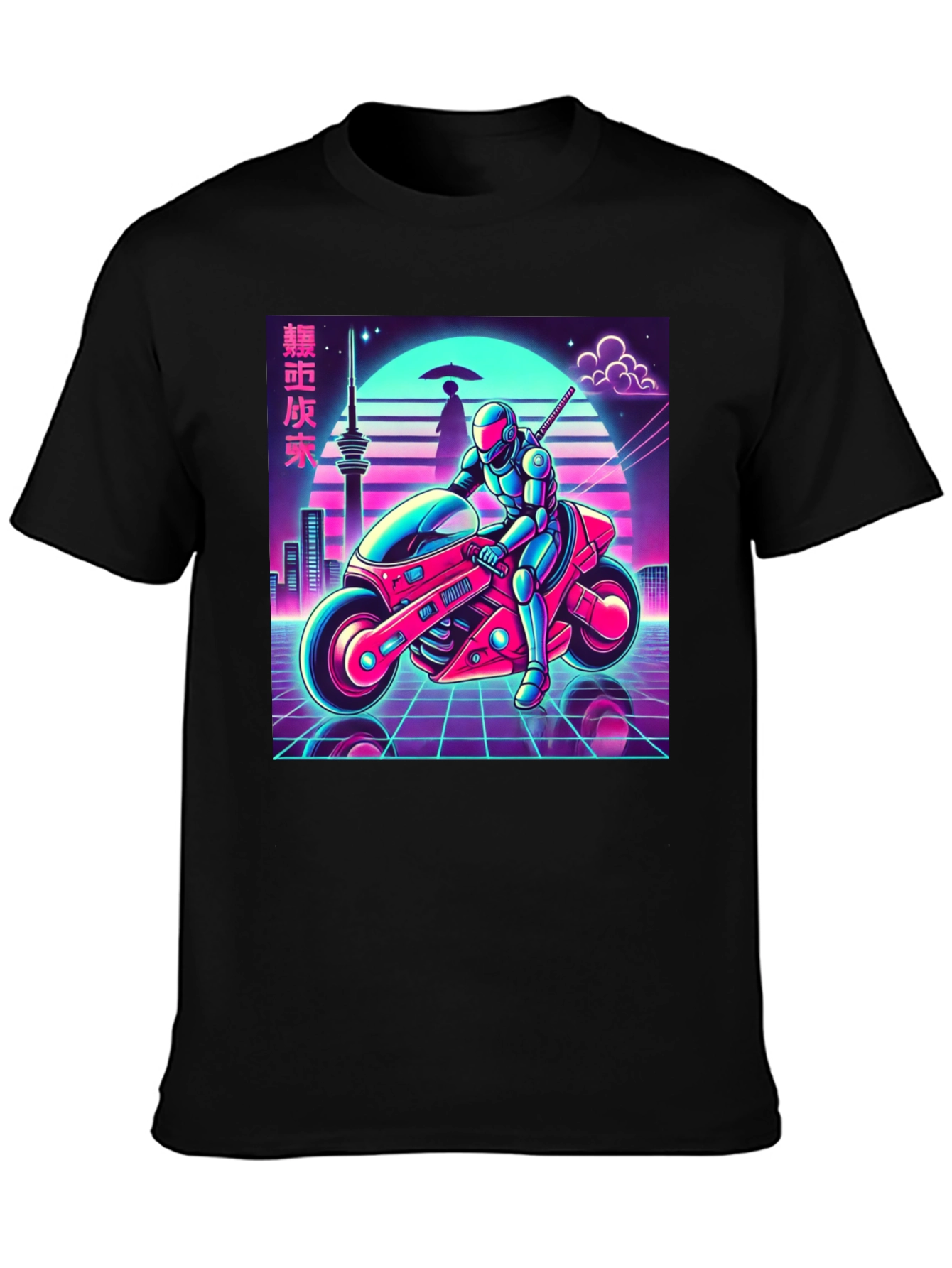 Retro Cyberpunk Rider Tee