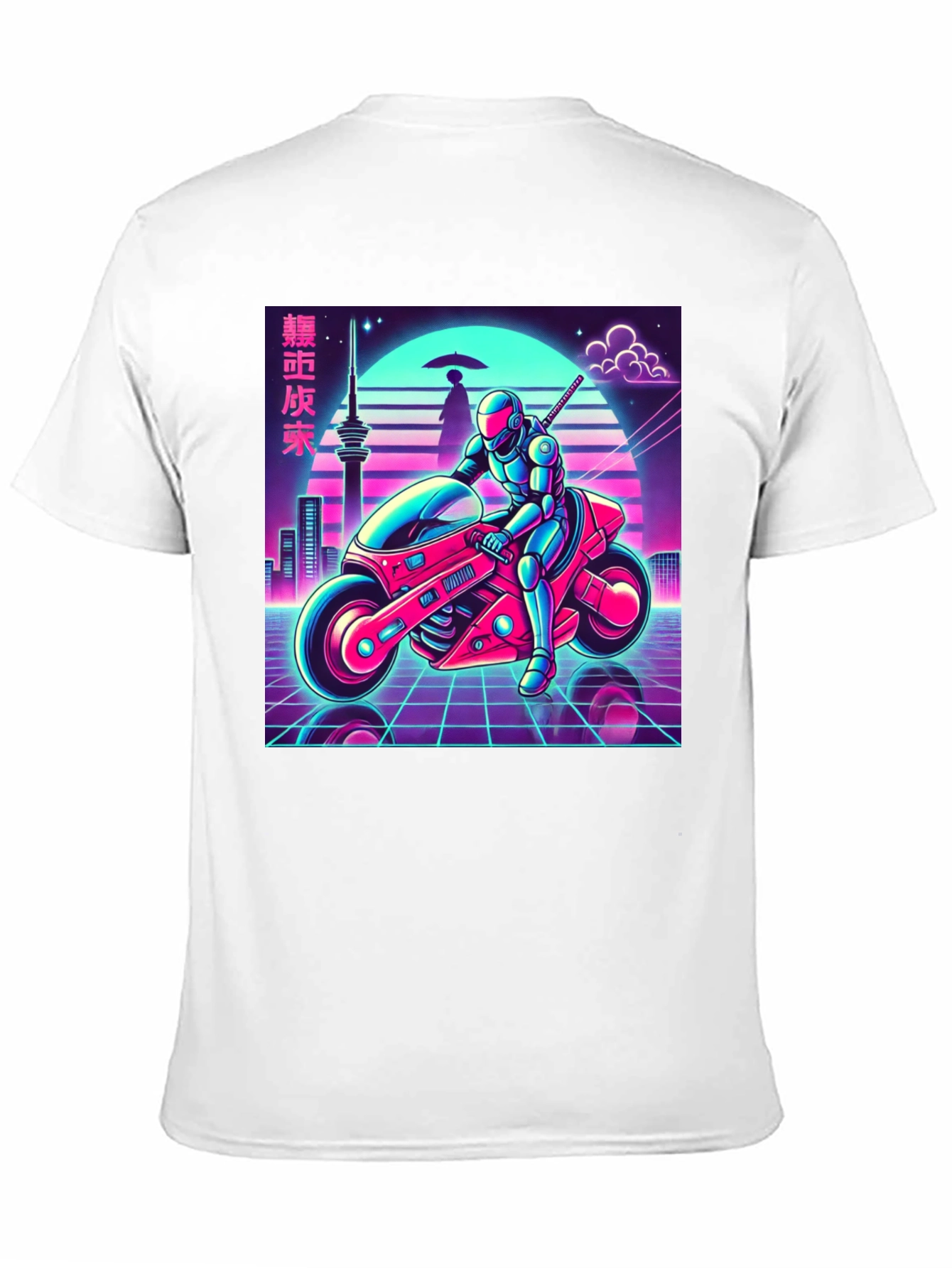 Retro Cyberpunk Rider Tee