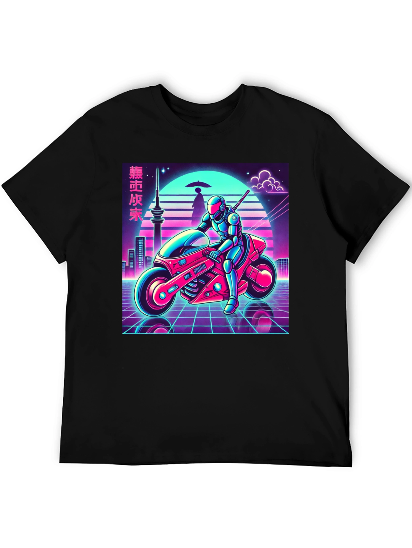 Retro Cyberpunk Rider Tee