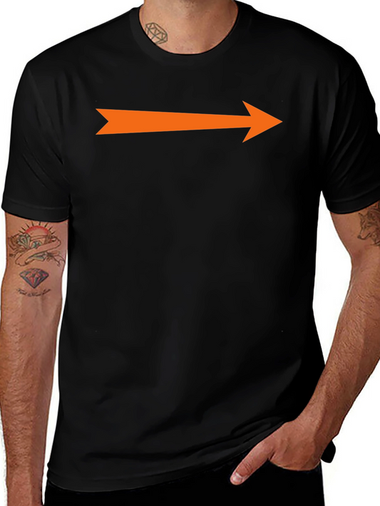Arrow Graphic T-Shirt - Trendy Casual Tee