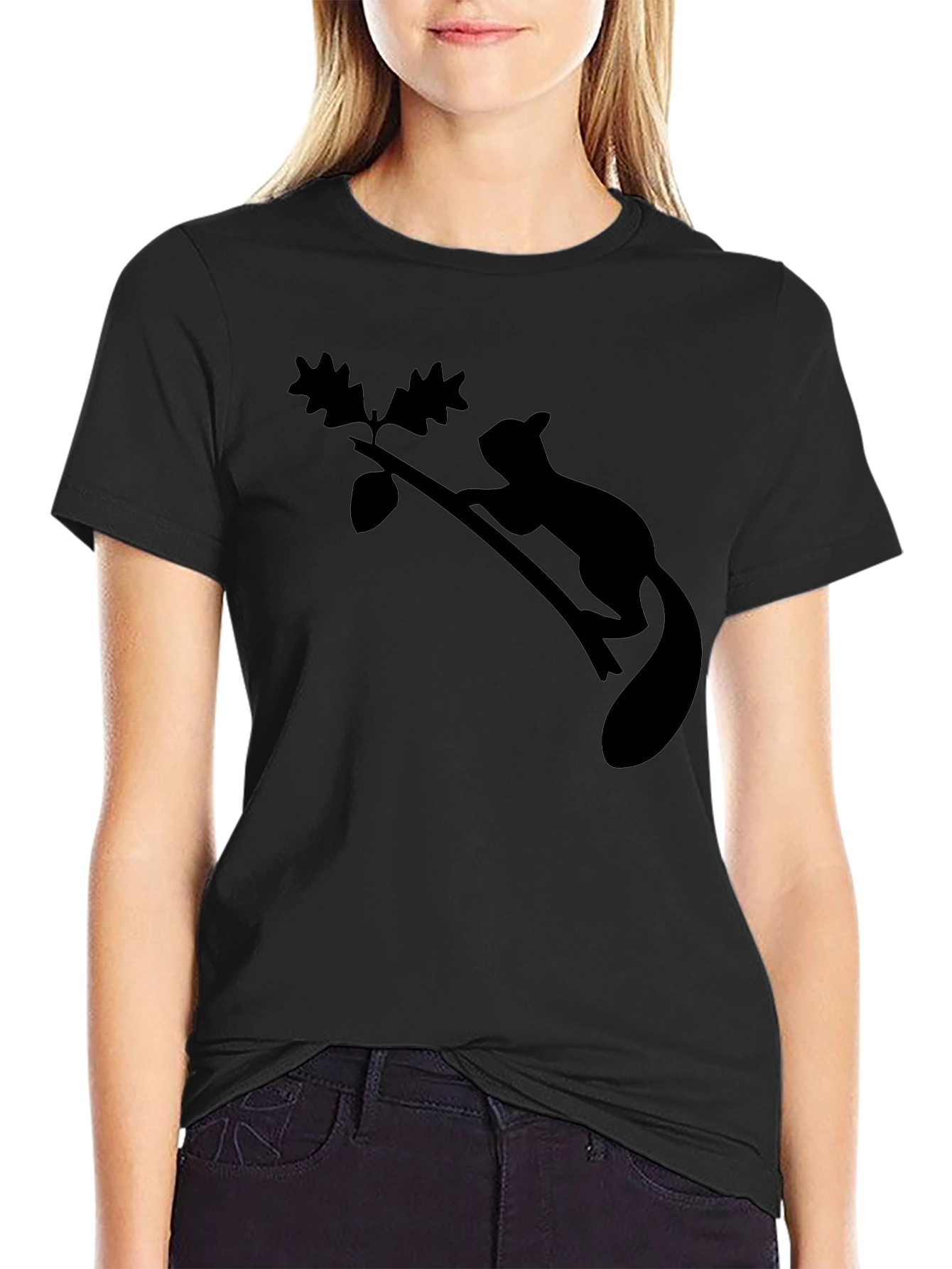 Squirrel Branch Graphic Tee - Nature Inspired