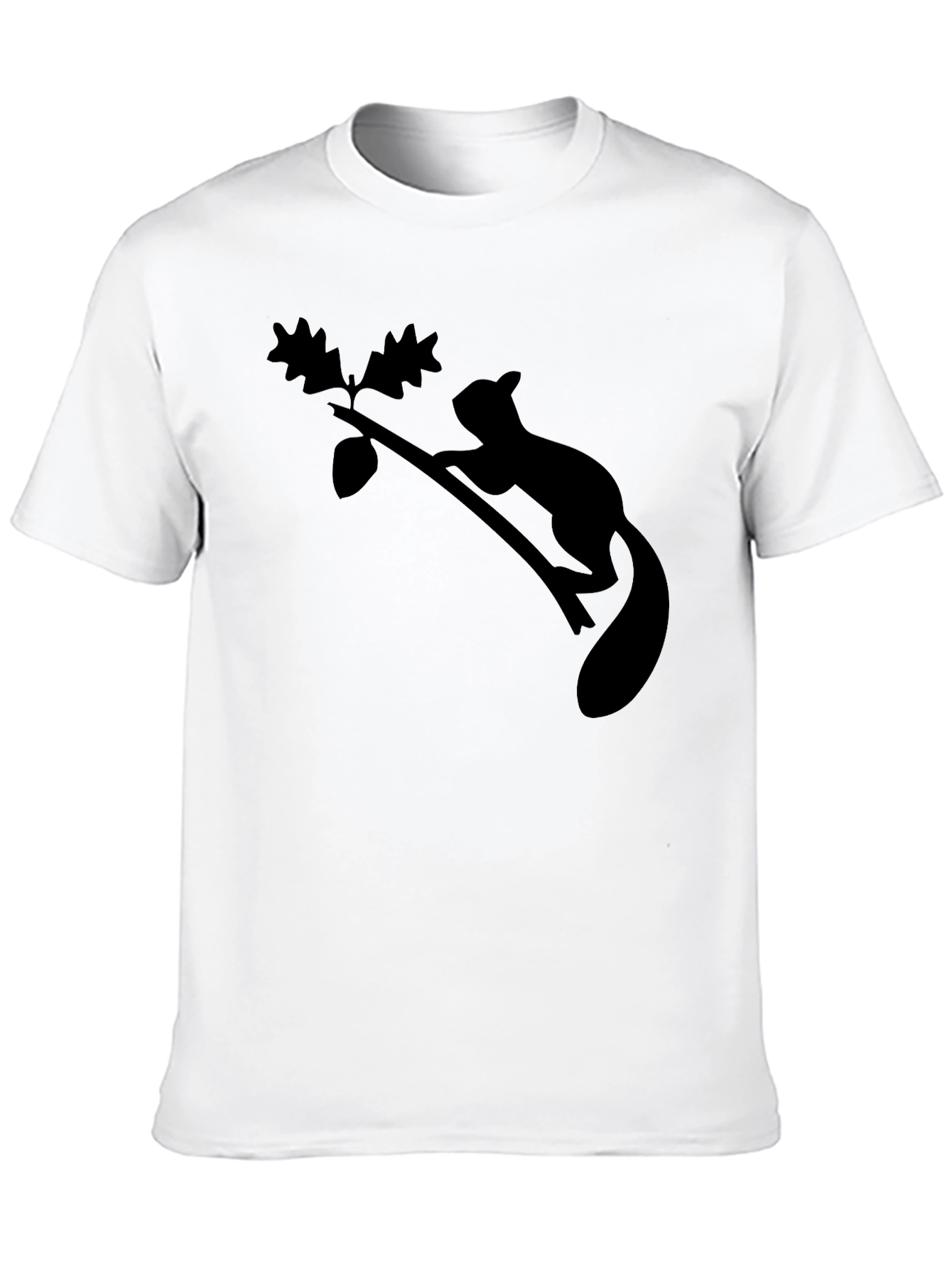 Squirrel Branch Graphic Tee - Nature Inspired