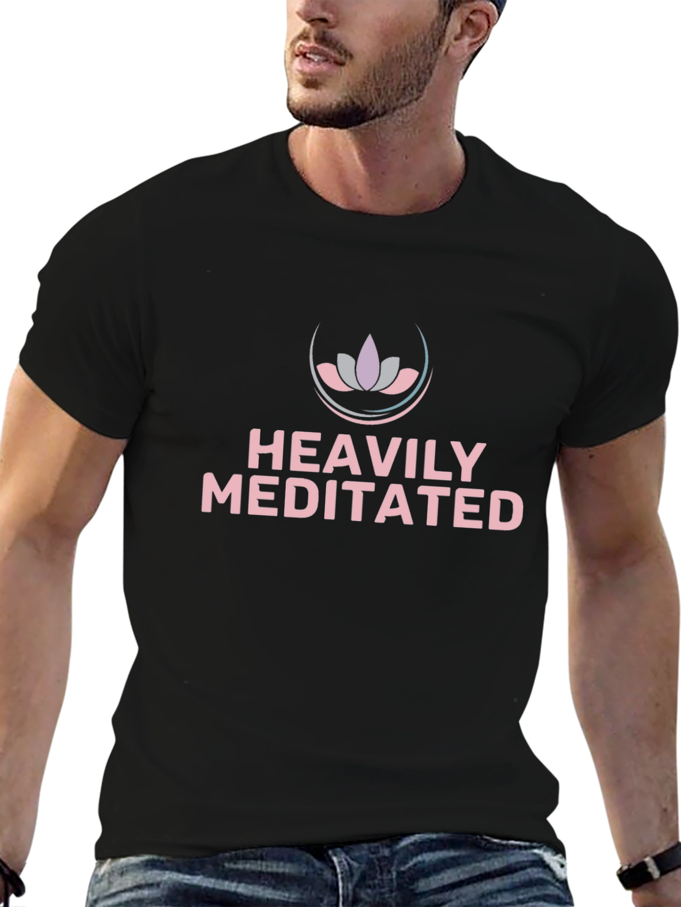 Heavily Meditated Graphic T-Shirt