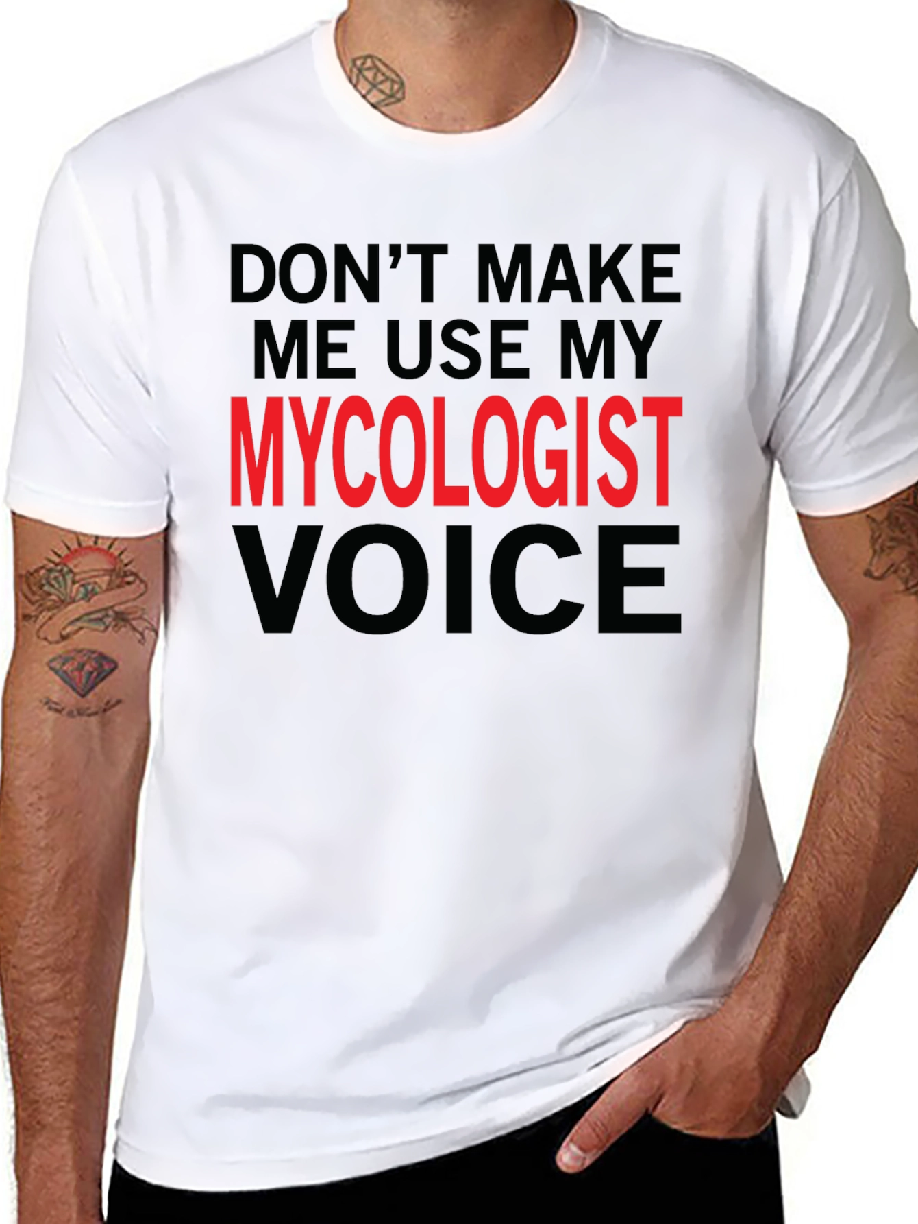 Mycologist Voice Funny T-Shirt