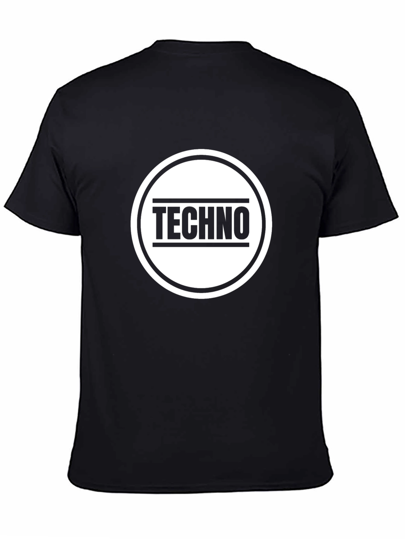 Techno Music T-Shirt - Black Graphic Tee
