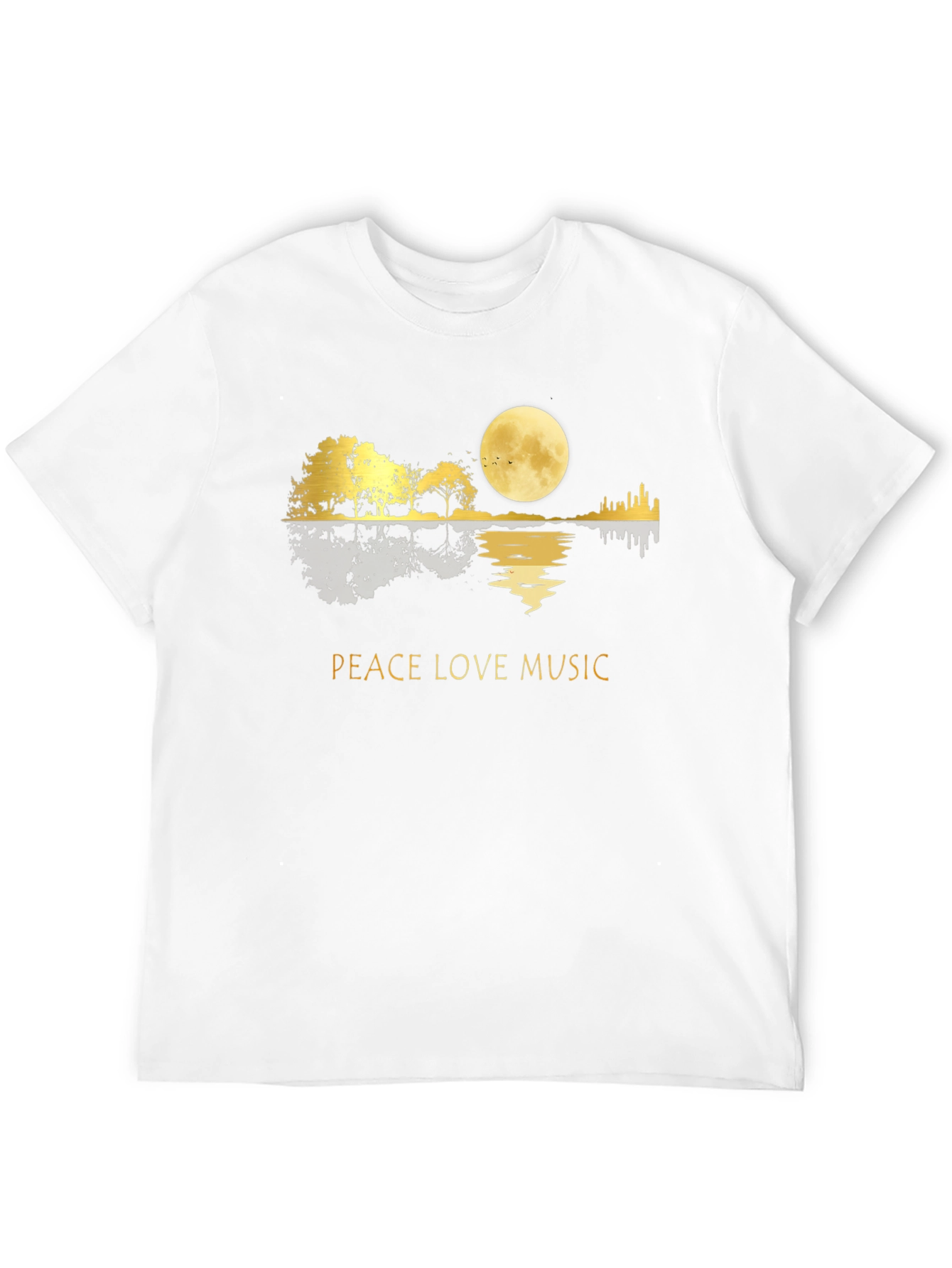 Peace Love Music Graphic Tee