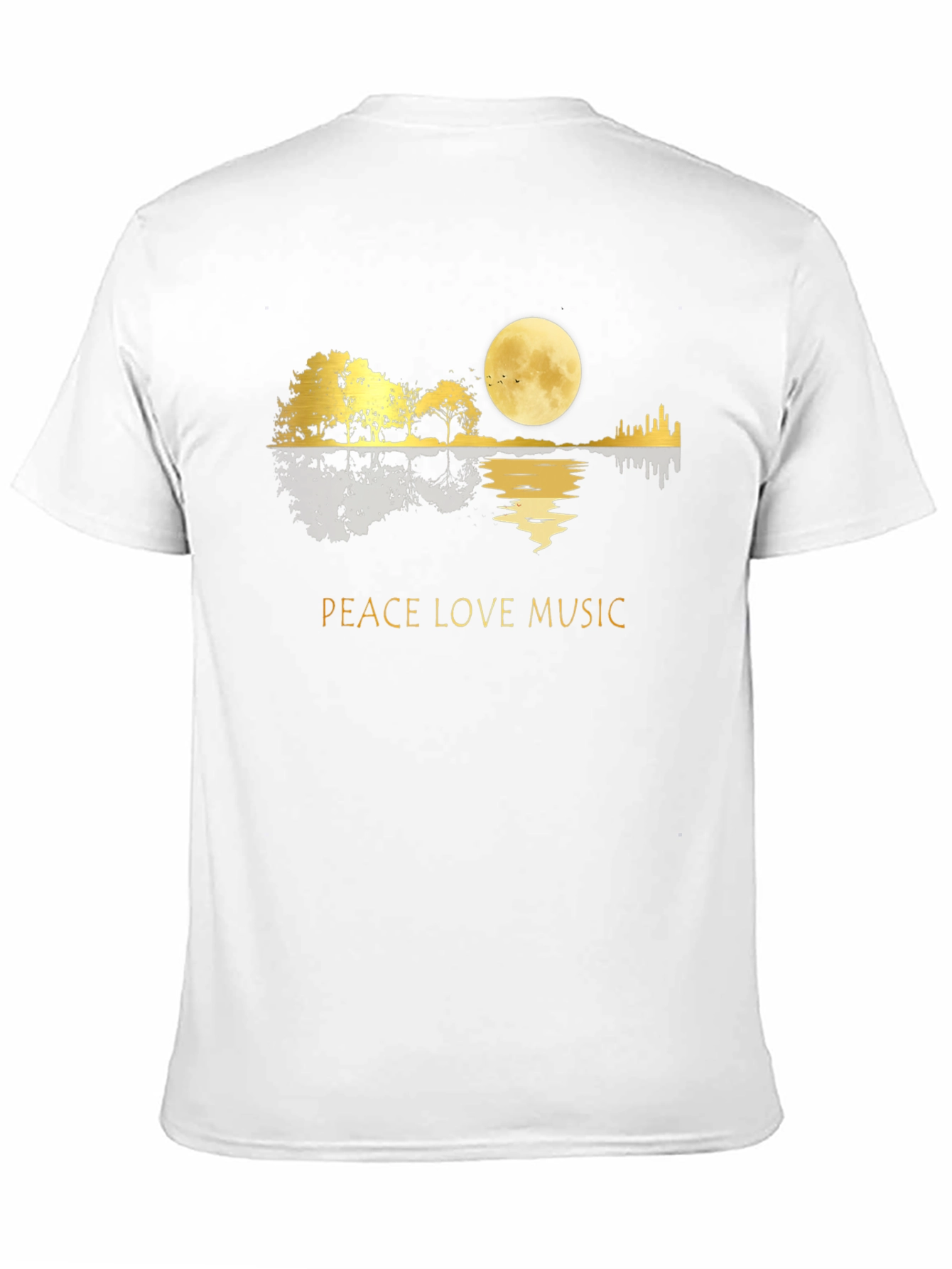 Peace Love Music Graphic Tee
