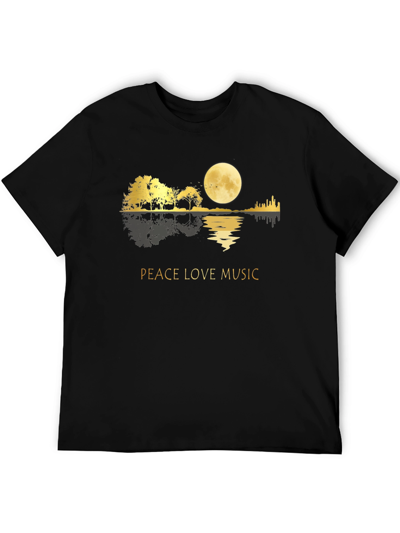Peace Love Music Graphic Tee
