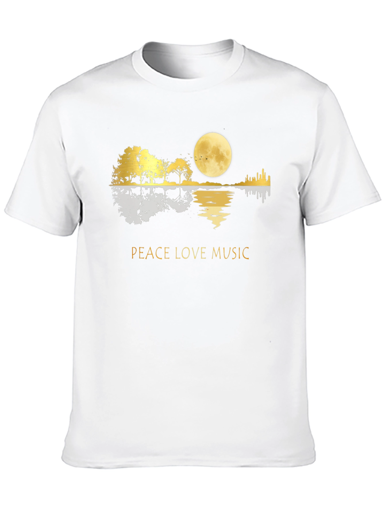 Peace Love Music Graphic Tee