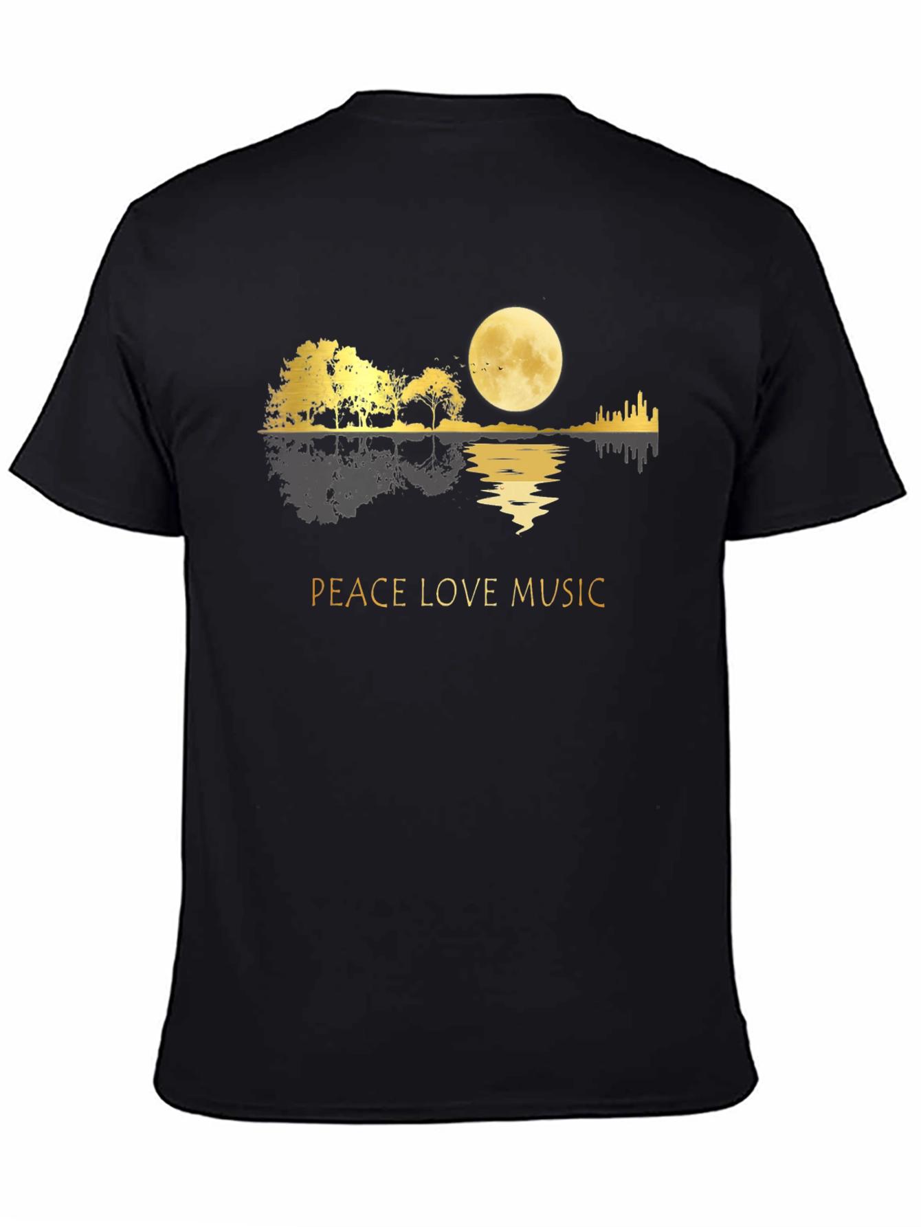Peace Love Music Graphic Tee