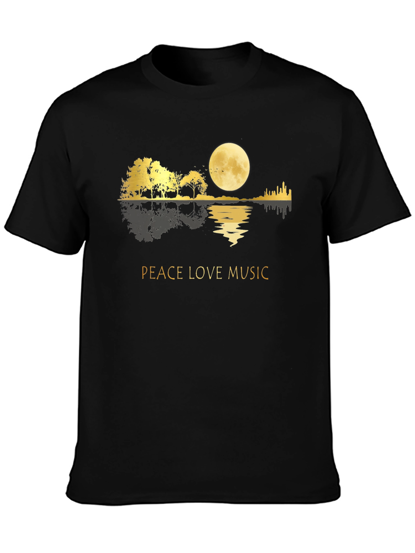 Peace Love Music Graphic Tee