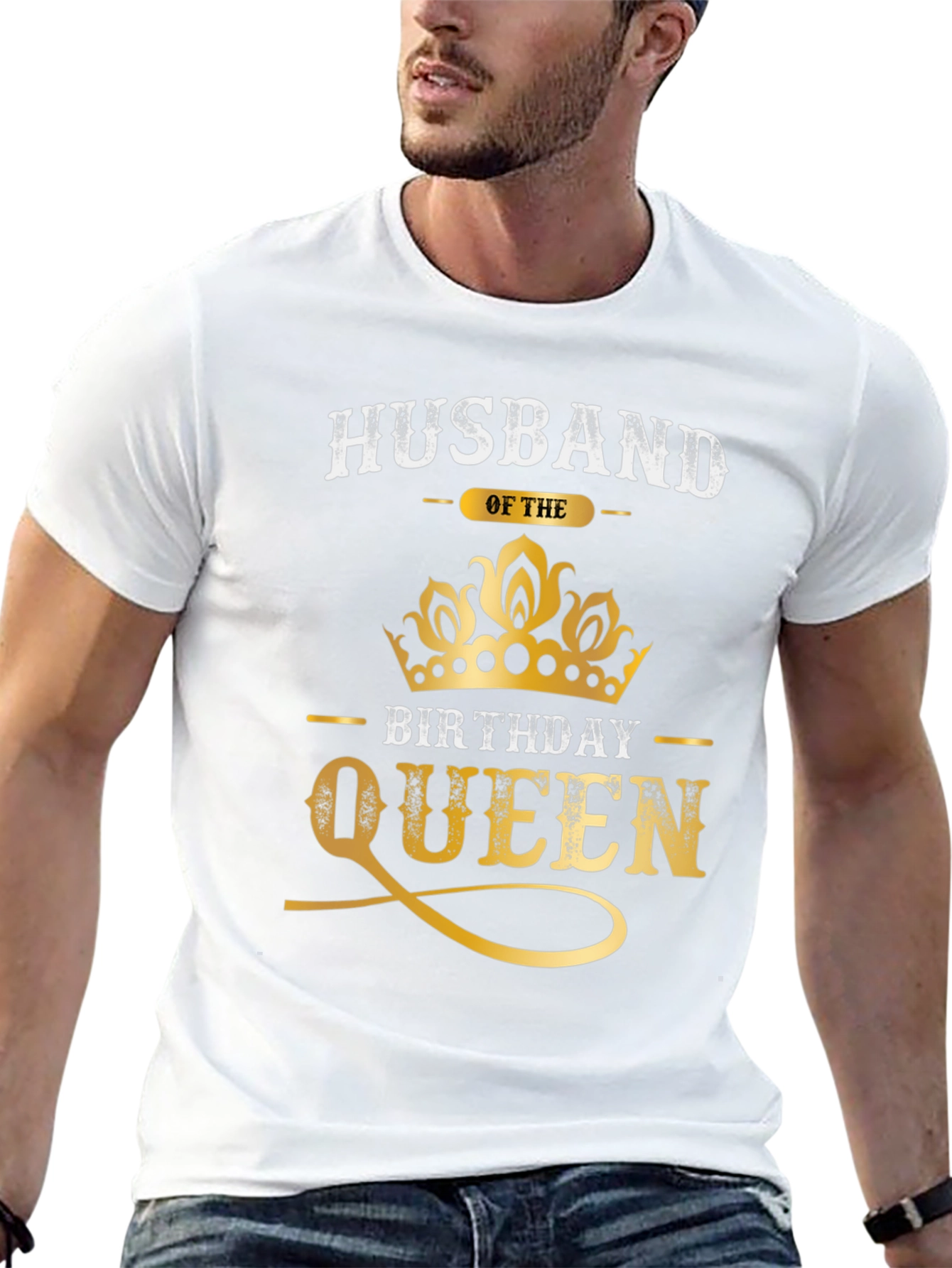 Husband of the Birthday Queen T-Shirt