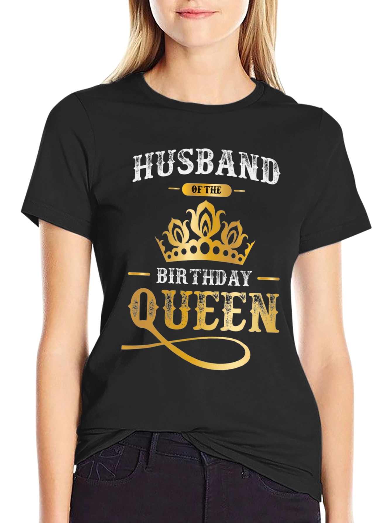 Husband of the Birthday Queen T-Shirt