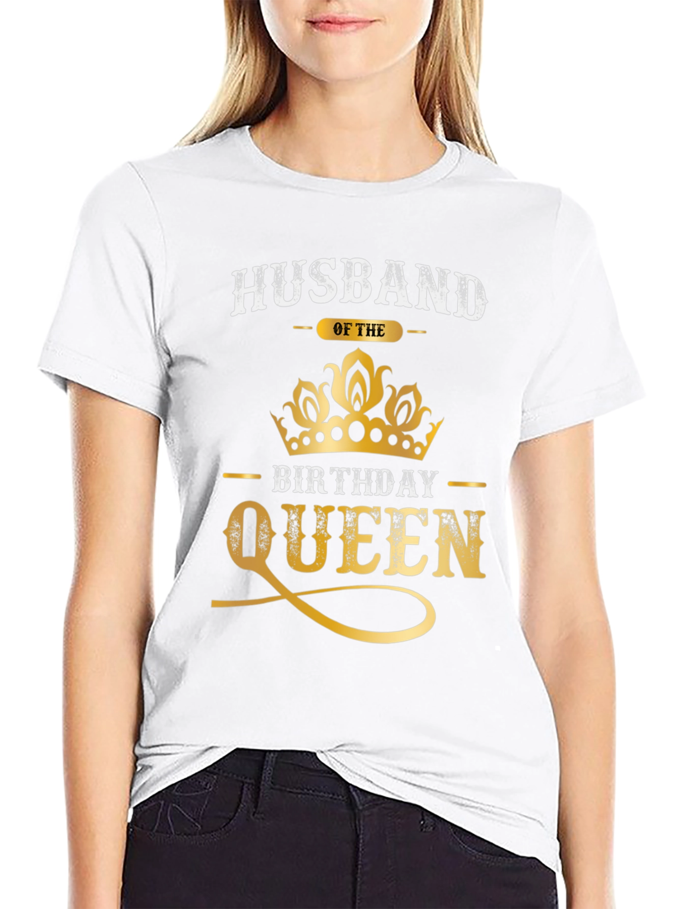 Husband of the Birthday Queen T-Shirt