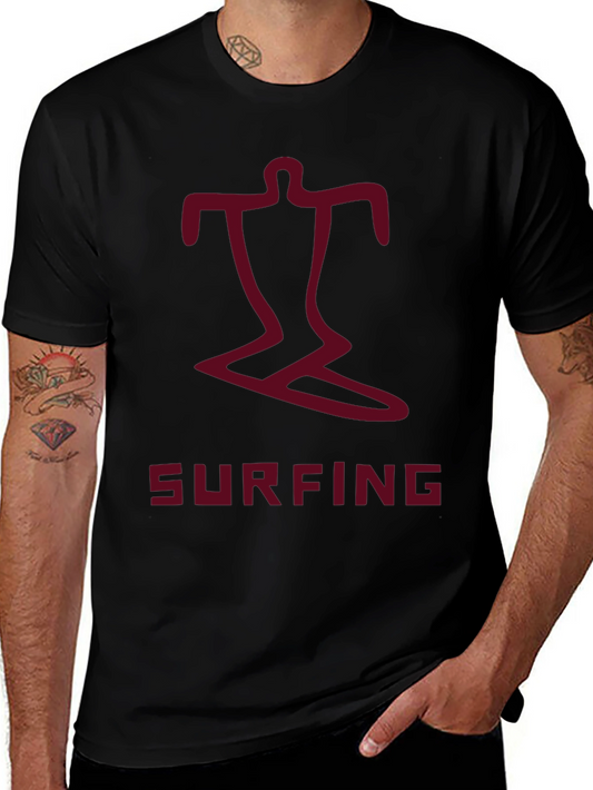 Surfing T-Shirt - Unique Graphic Tee