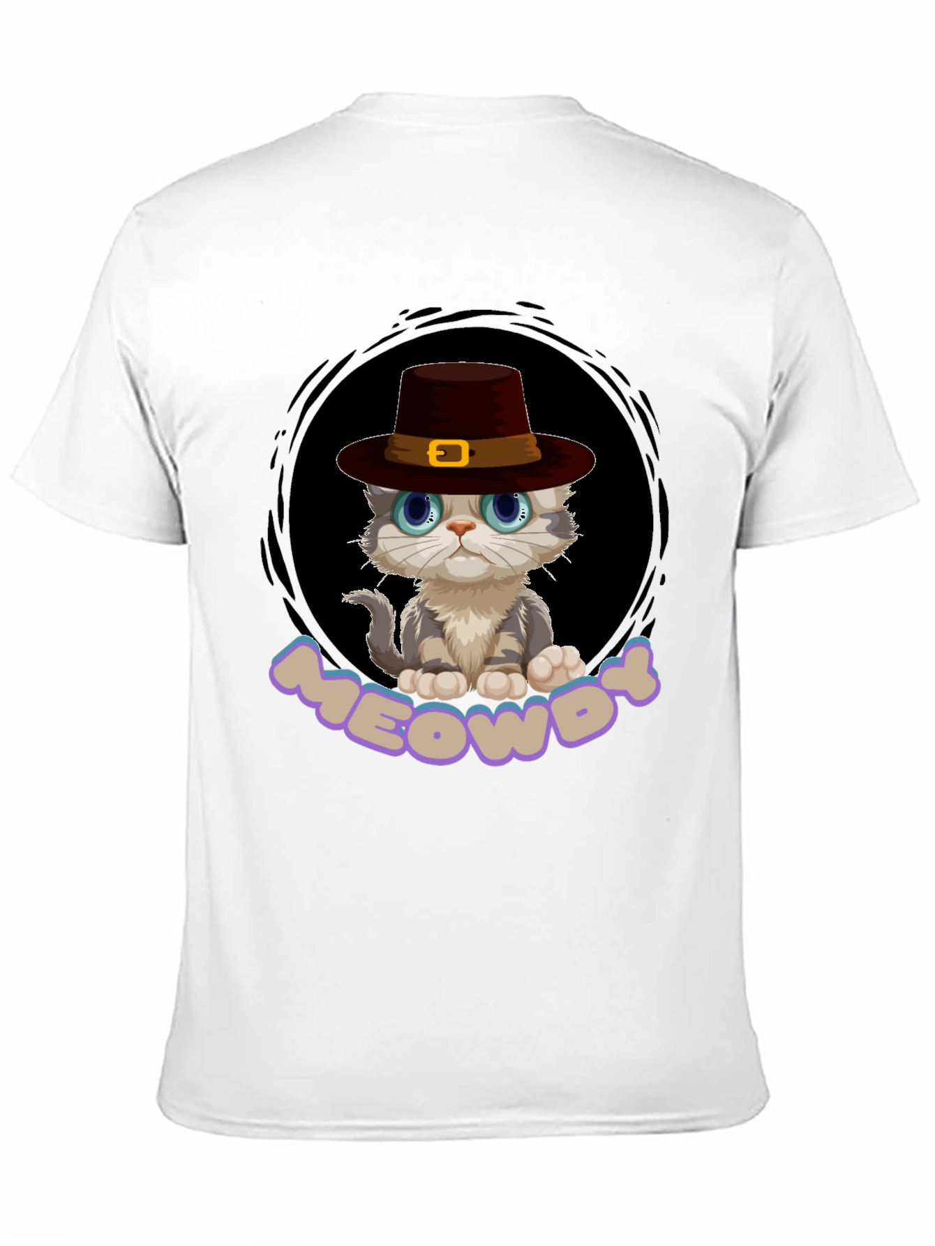 Meowdy Cat T-Shirt - Cowboy Cat Tee