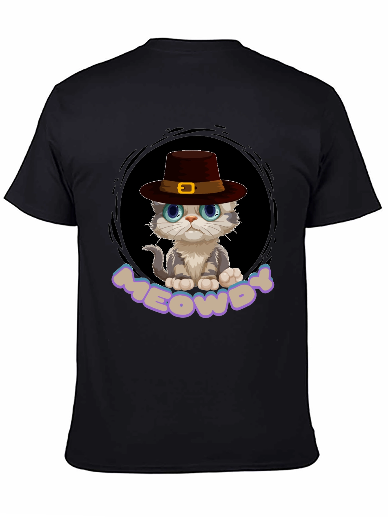 Meowdy Cat T-Shirt - Cowboy Cat Tee
