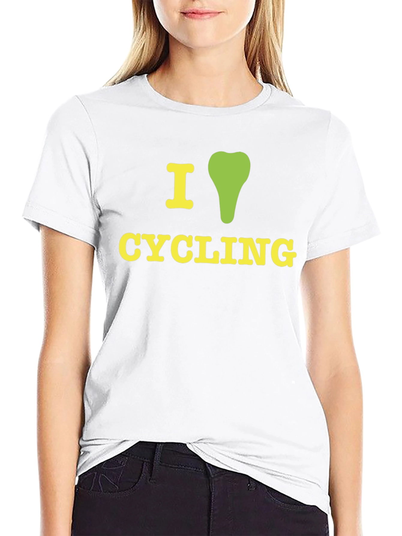I Love Cycling T-Shirt - Sporty Graphic Tee