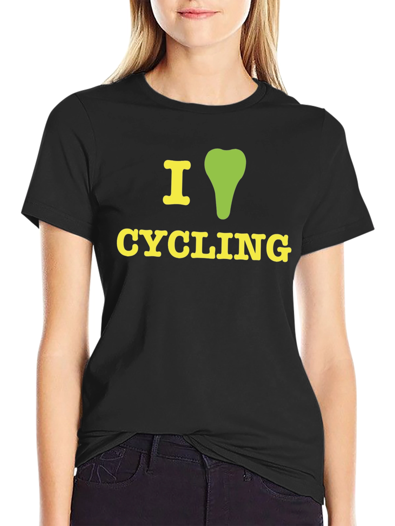 I Love Cycling T-Shirt - Sporty Graphic Tee