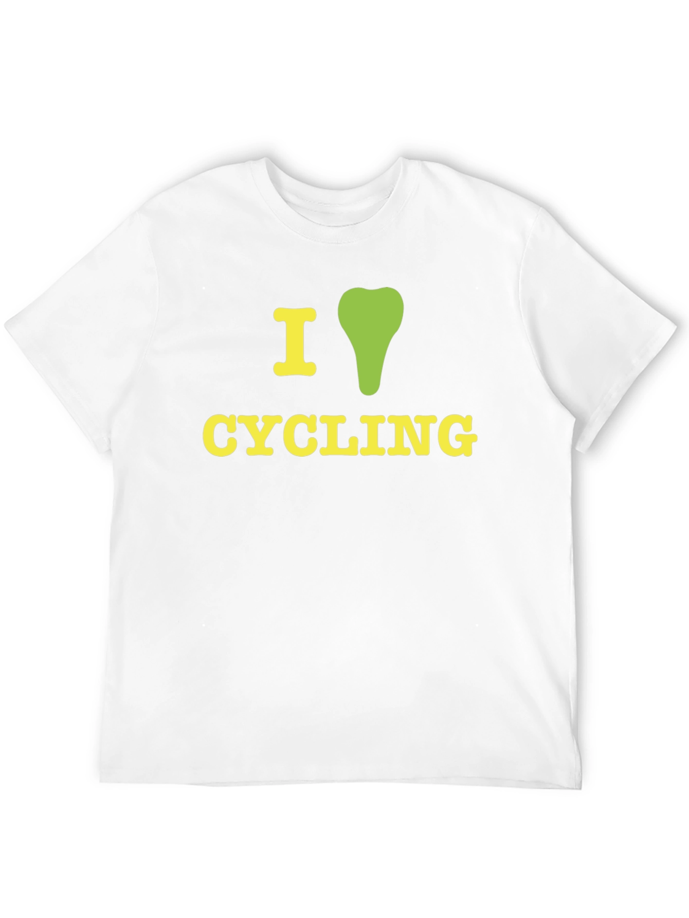 I Love Cycling T-Shirt - Sporty Graphic Tee