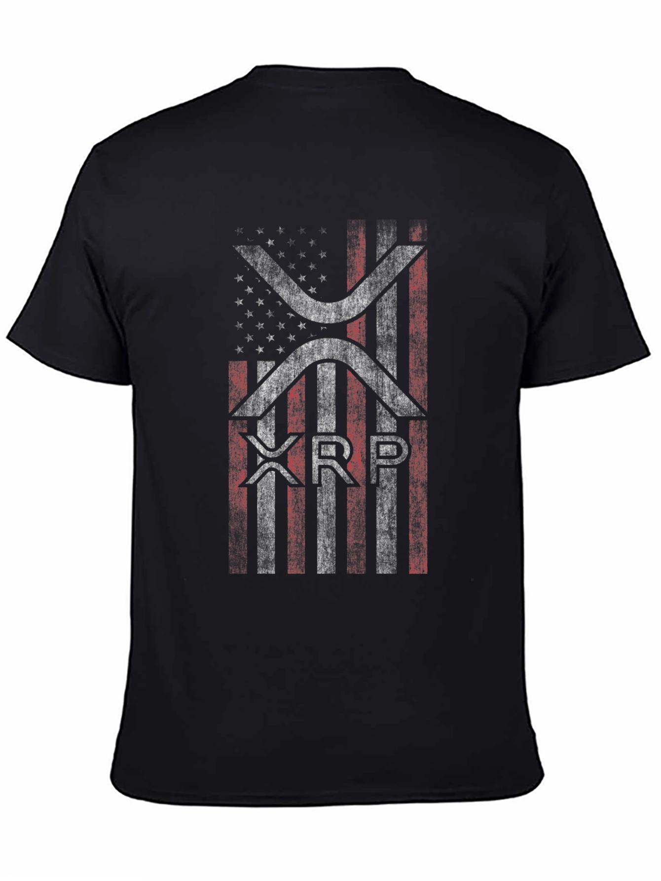 XRP American Flag Graphic T-Shirt