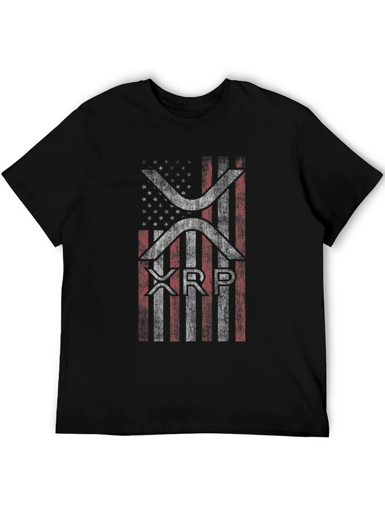 XRP American Flag Graphic T-Shirt