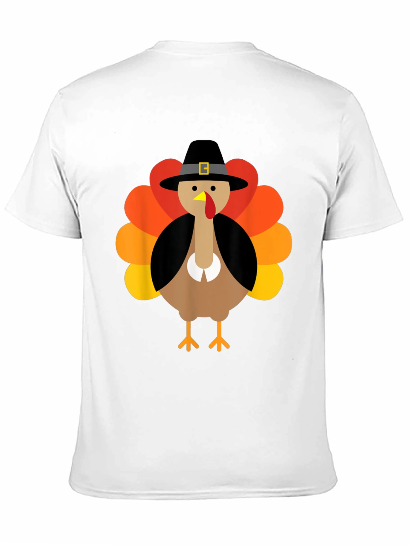 Festive Thanksgiving Turkey Pilgrim T-Shirt