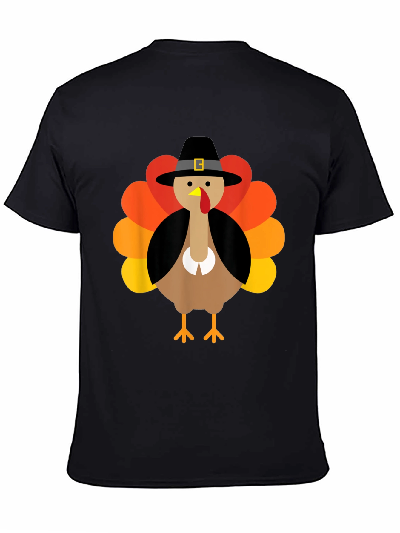 Festive Thanksgiving Turkey Pilgrim T-Shirt