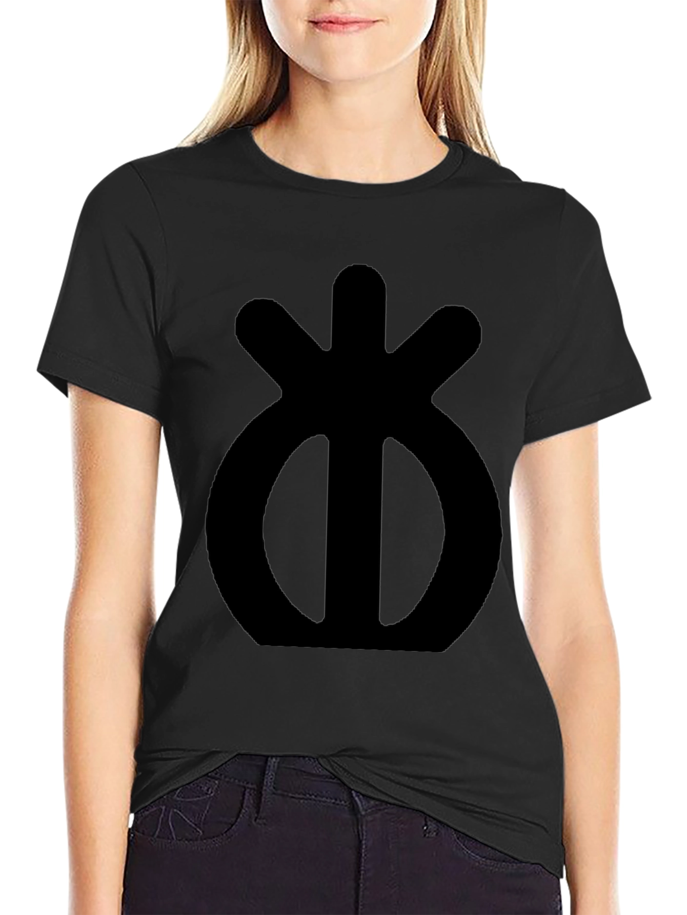 Symbol Graphic Black Tee
