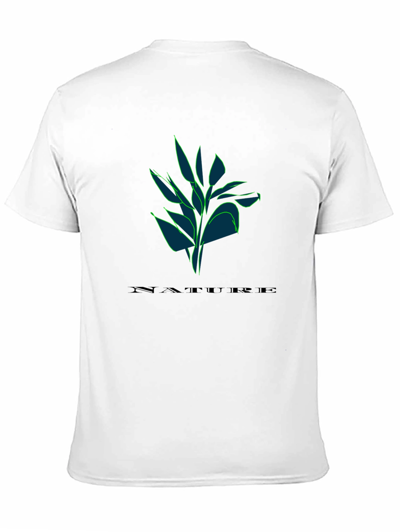 Nature Graphic Black T-Shirt