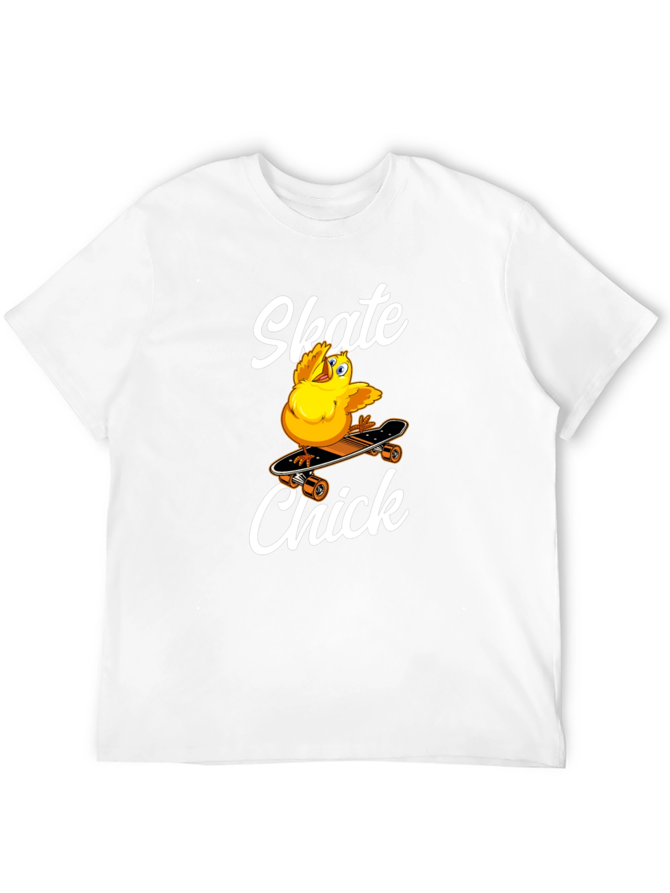Skate Chick Graphic T-Shirt - Cool & Comfy