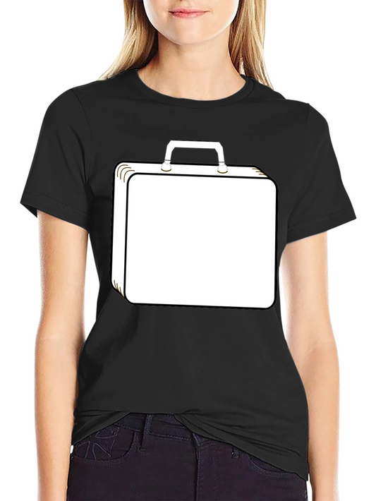 Briefcase Graphic T-Shirt - Black Casual Tee