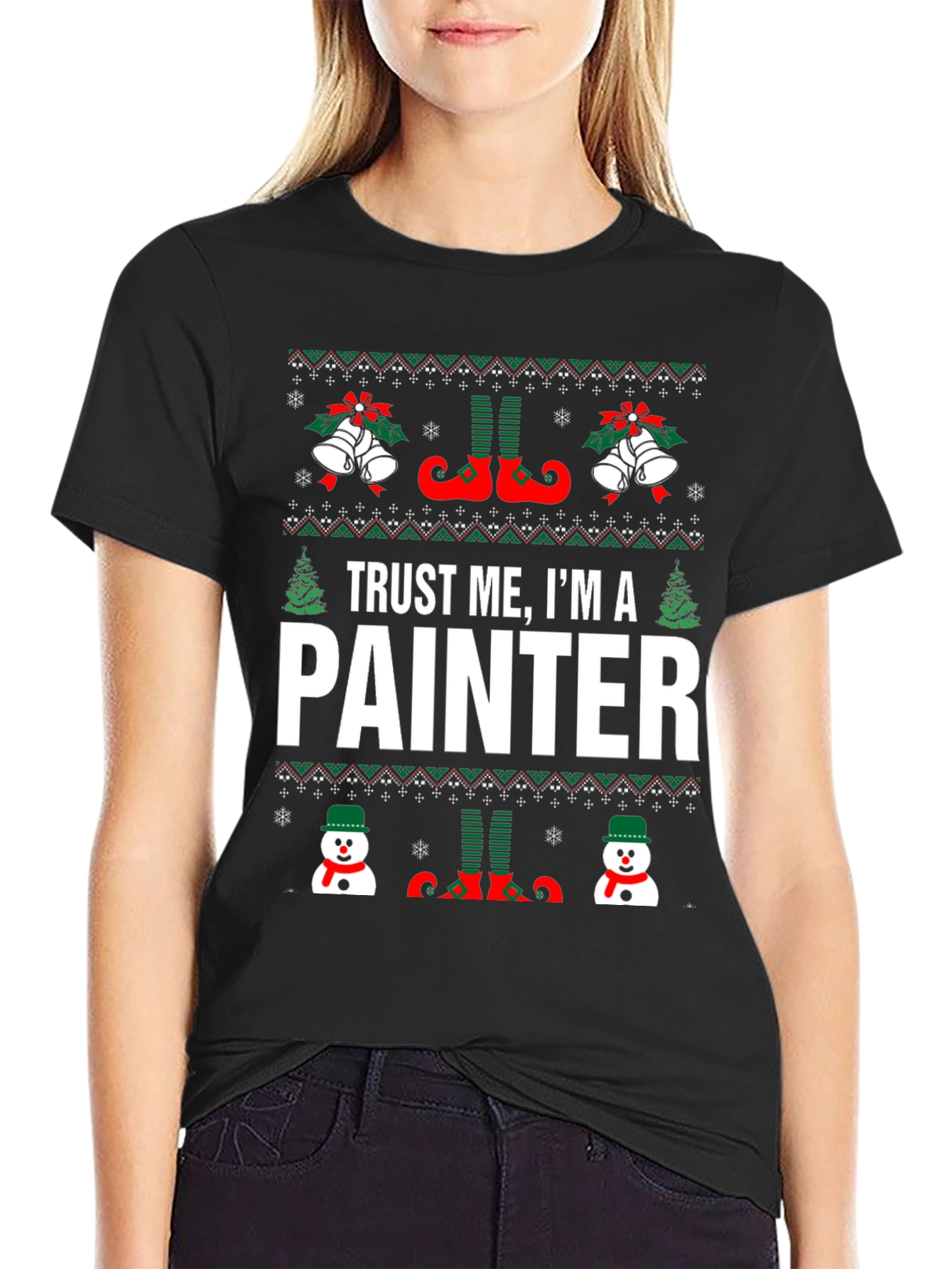 Trust Me Im A Painter Holiday T-Shirt